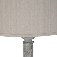 Stella Floor Lamp With Linen Shade