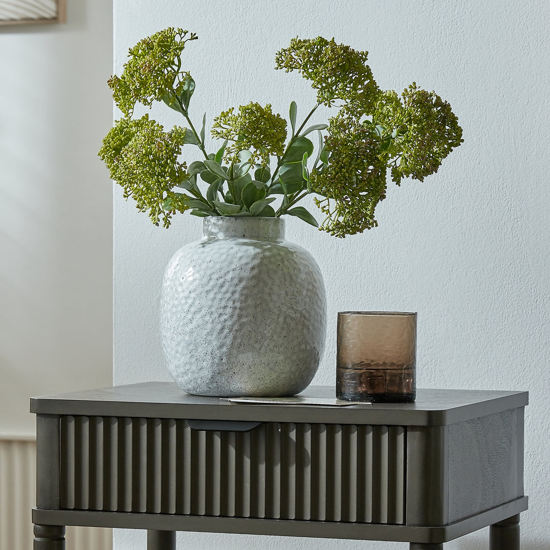 Charming & Textured: The Cairn Dimple Small Vase