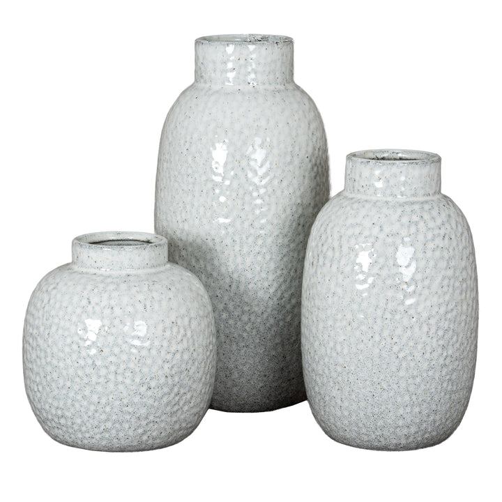 Sculptural & Unique: The Cairn Dimple Large Vase