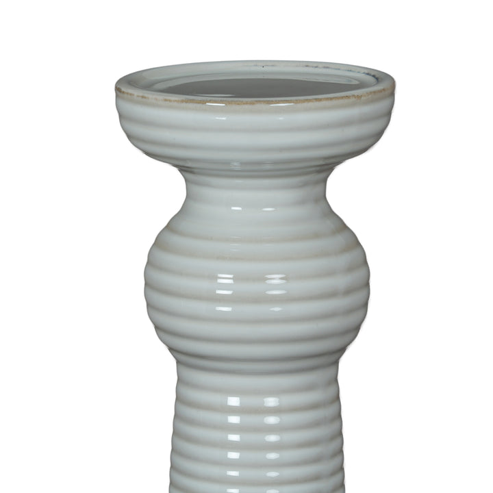 Grand & Glowing: Sile Large Pillar Candle Holder