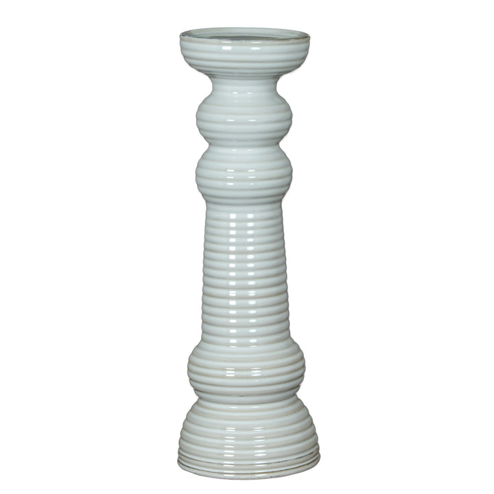 Grand & Glowing: Sile Large Pillar Candle Holder
