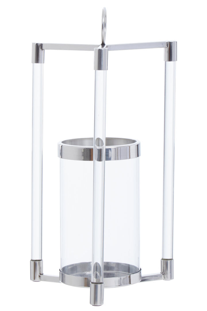 Alderley Lantern – Silver Finish (Small)
