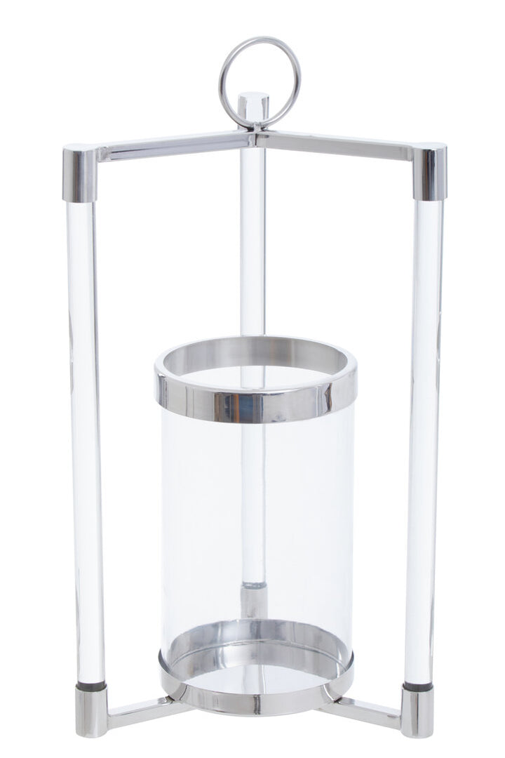 Alderley Lantern – Silver Finish (Small)