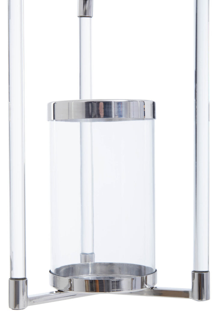Alderley Lantern – Silver Finish (Small)