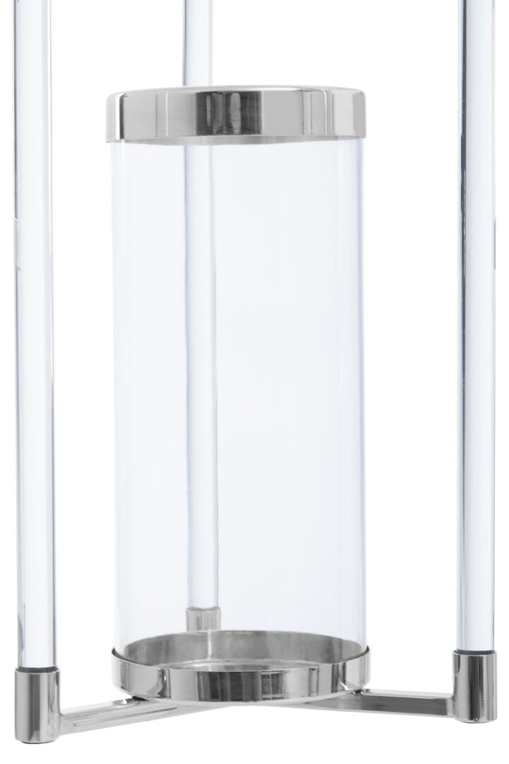 Alderley Lantern – Silver Finish (Large)