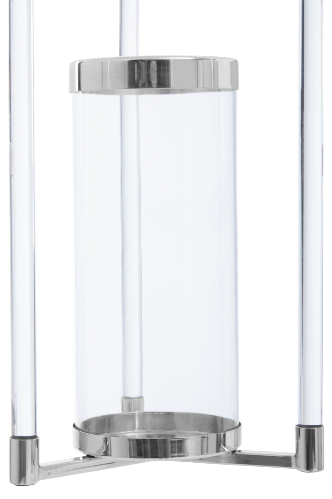 Franklin Large Silver Decorative Lantern