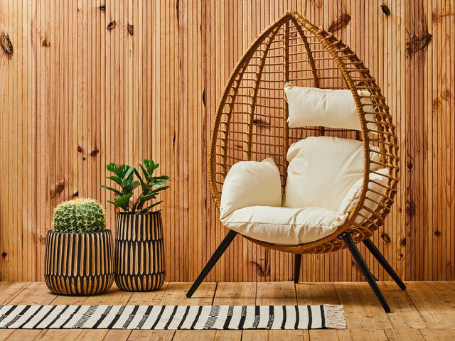 Reed Natural Rattan Effect Chair