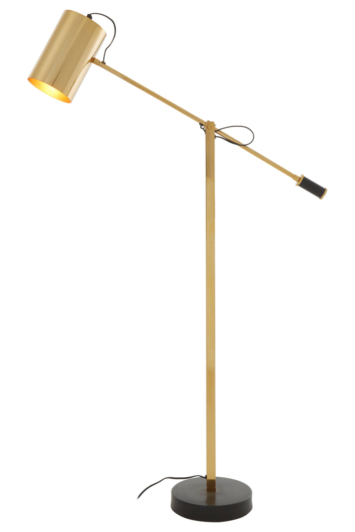 Mano Gold Finish Floor Lamp