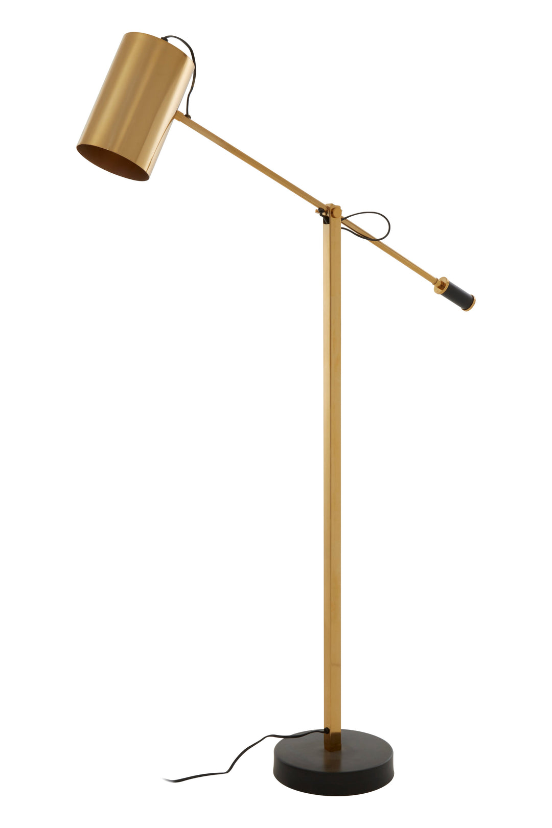 Mano Gold Finish Floor Lamp