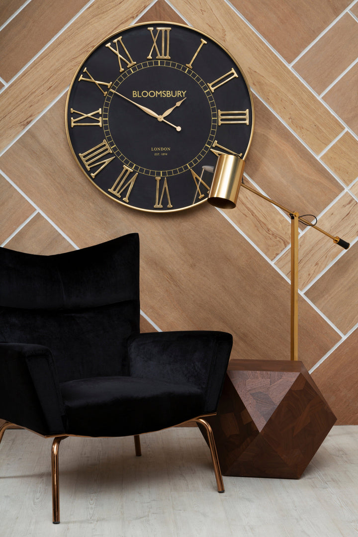 Mano Gold Finish Floor Lamp