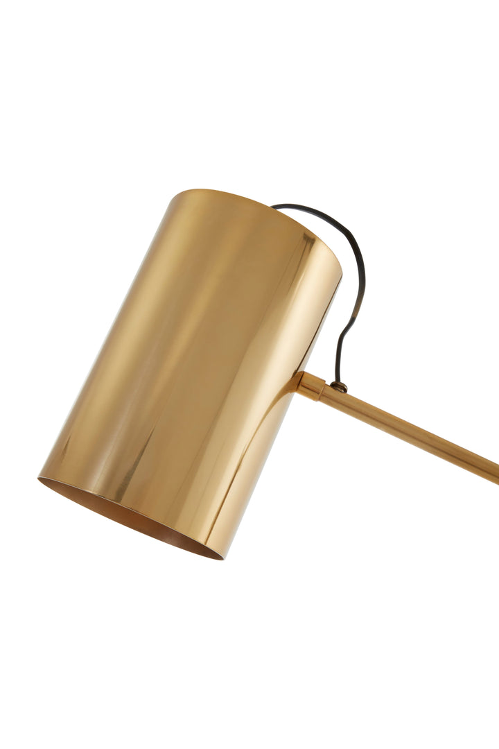 Mano Gold Finish Floor Lamp
