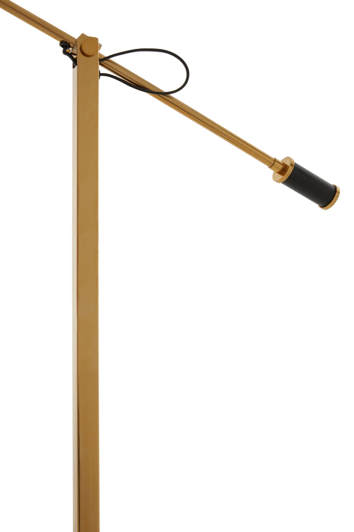 Mano Gold Finish Floor Lamp