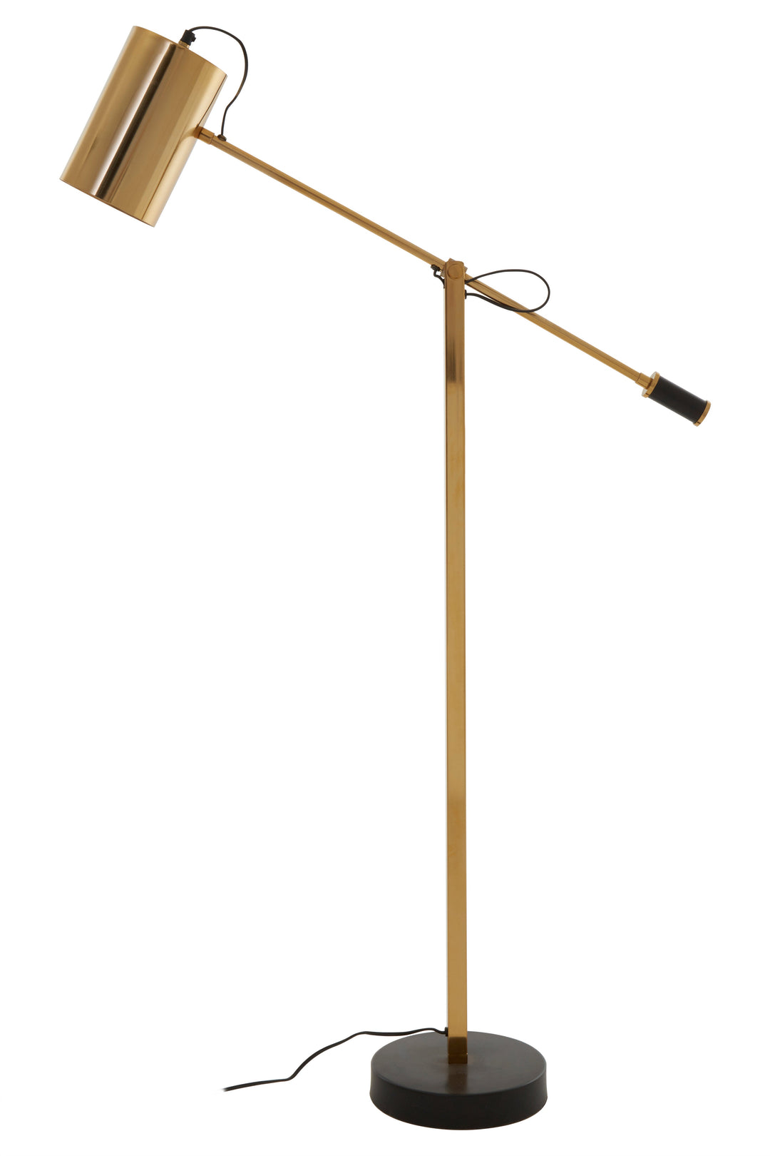 Mano Gold Finish Floor Lamp