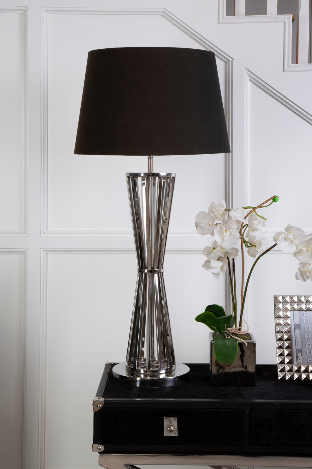Skye Table Lamp with Twisted Design Base