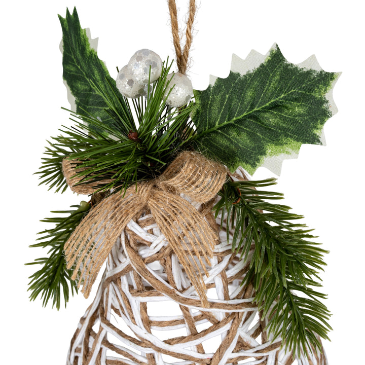 White-Rattan-Bell-Decoration-With-Branches-And-Ribbon