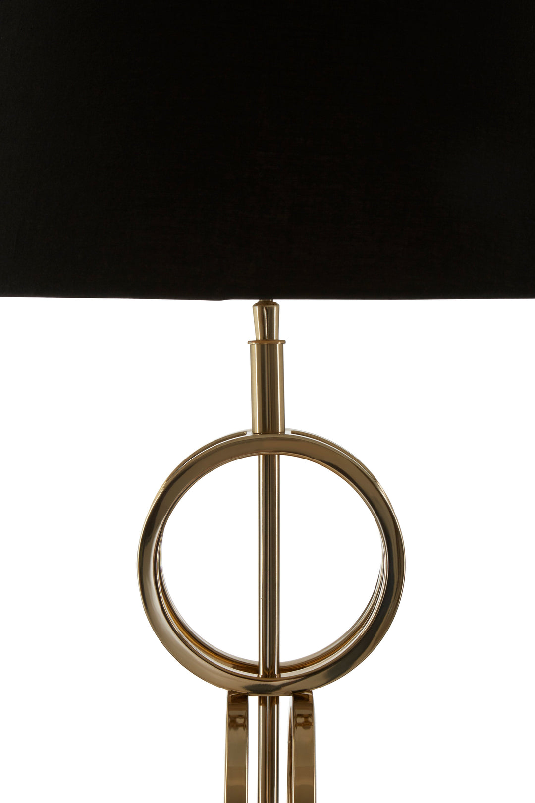 Skye Gold Table Lamp with Dual Ring Base