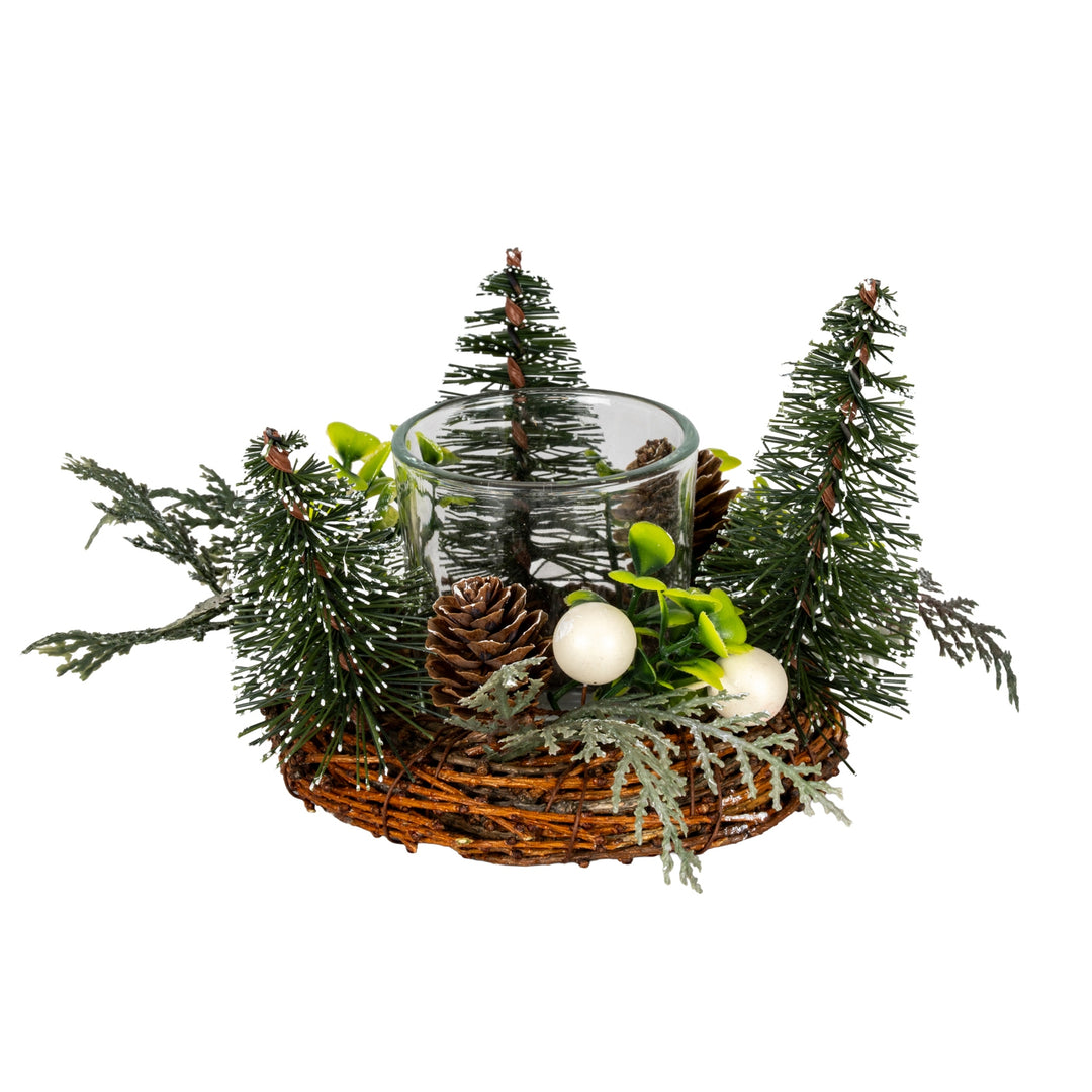 Small-Brush-Tree-Candle-Wreath-With-Berries-And-Pinecones