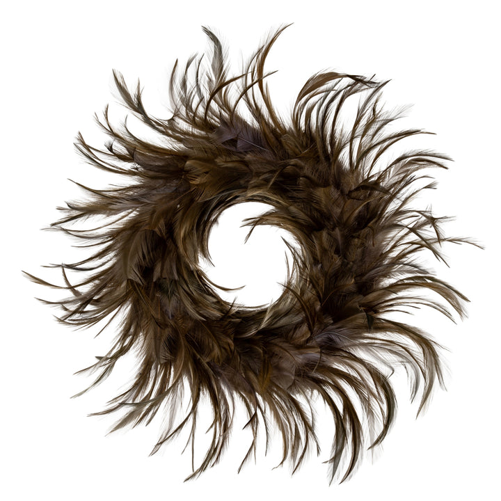 Fawn-Feather-Candle-Wreath