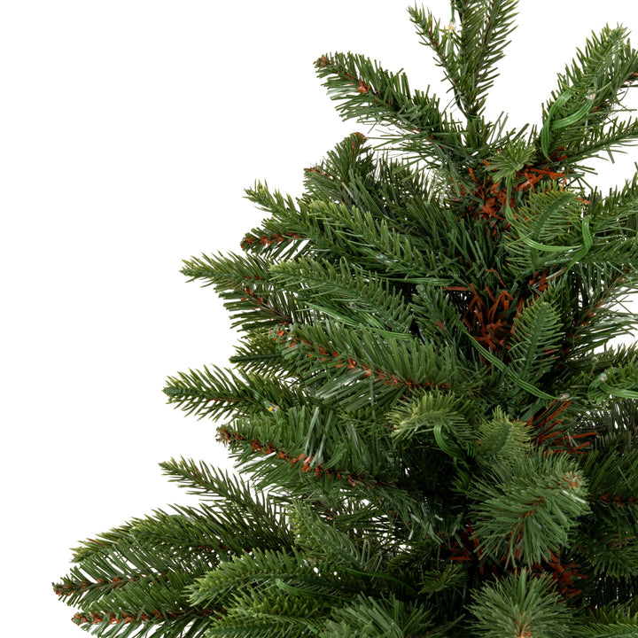 Norway-Fir-Pre-Lit-LLED-300L-Fir-Tree-In-Rattan-Pot