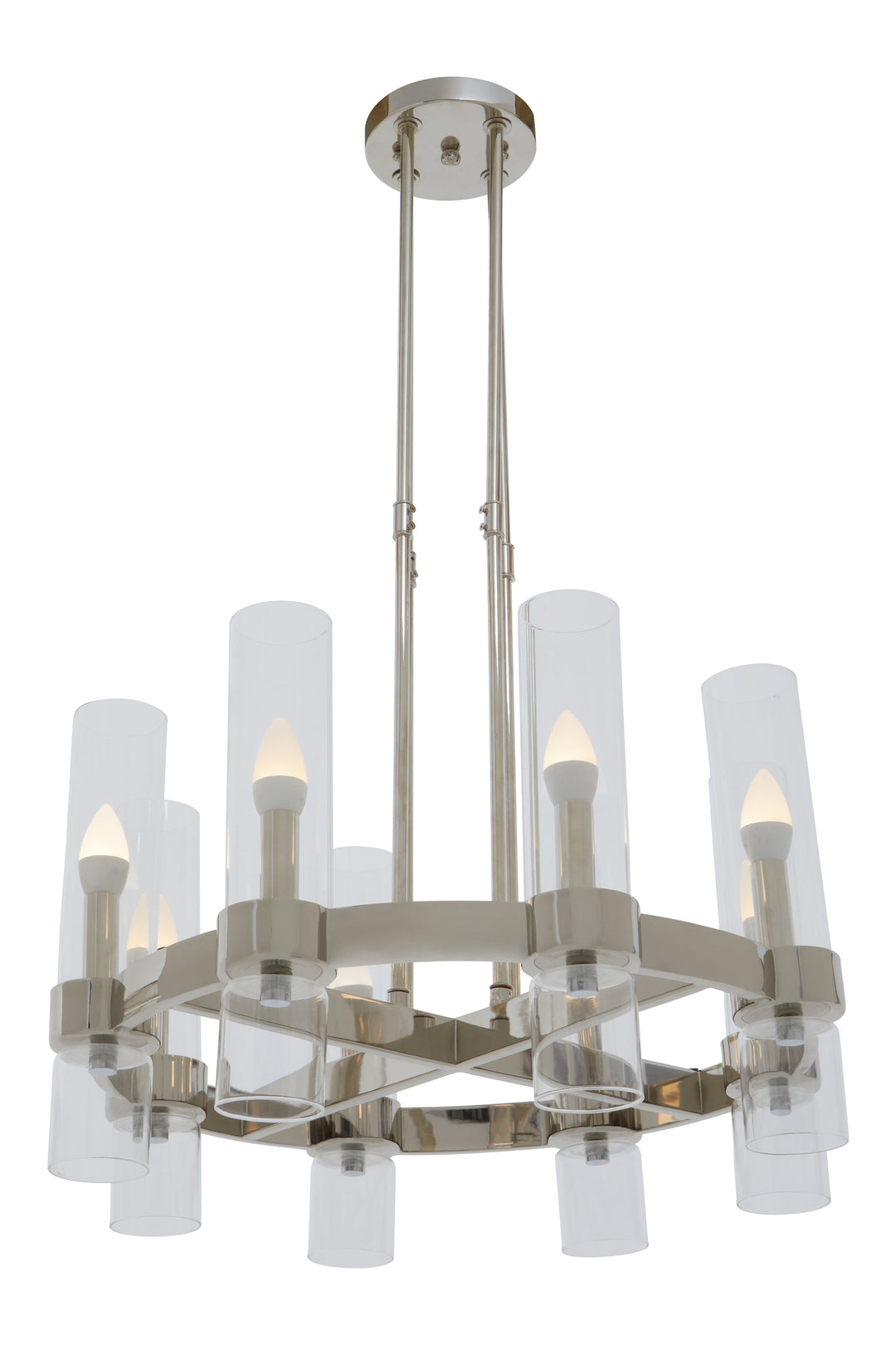 10-Light Agate Ceiling Light