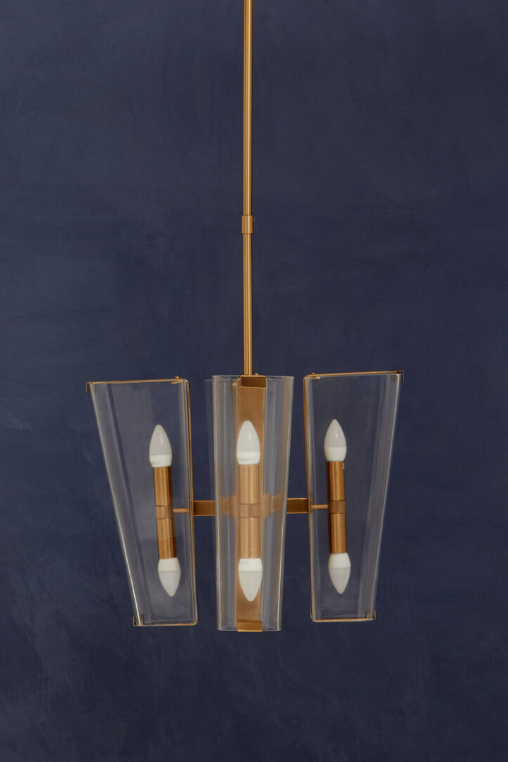 Brisa Pendant Light – Antique Brass Finish
