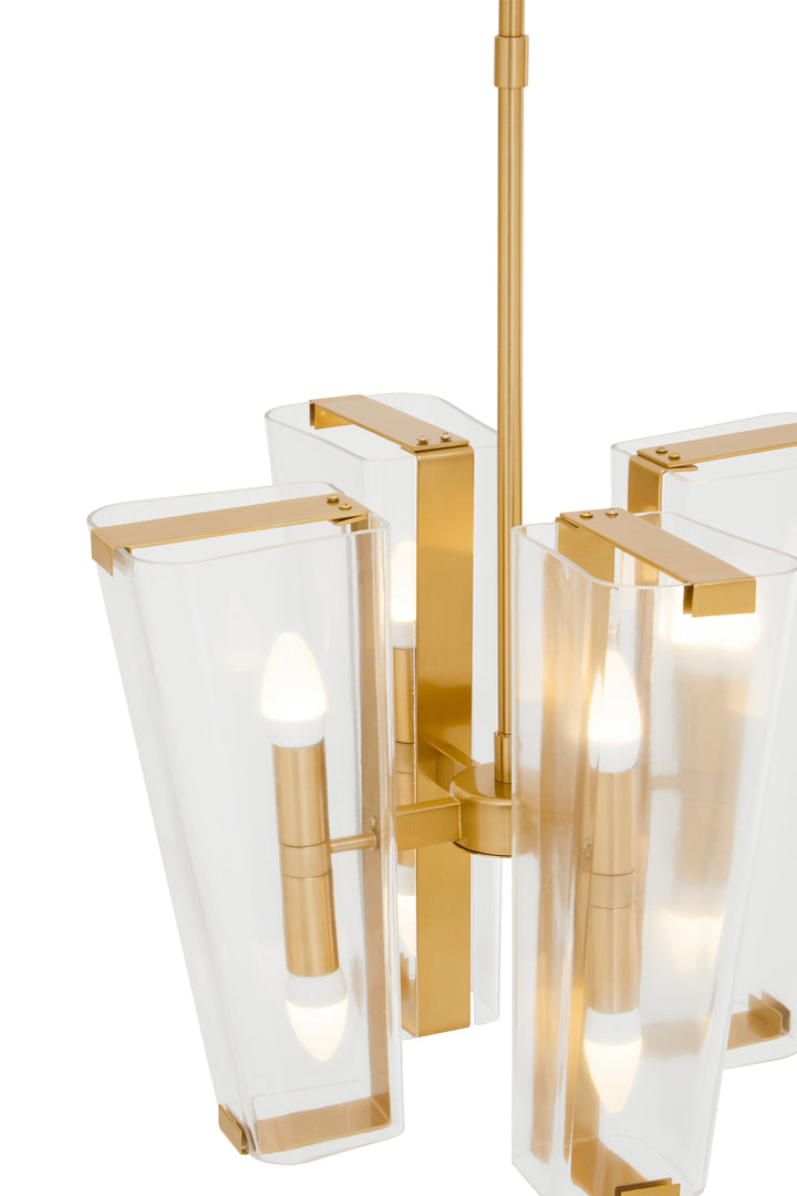 Celeste Antique Brass Pendant Light