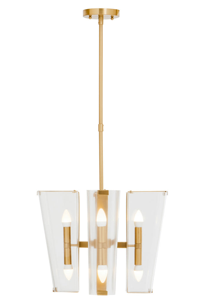 Brisa Pendant Light – Antique Brass Finish