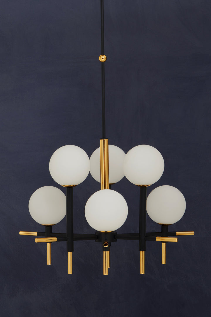 Grosvenor Six-Light Pendant Fixture