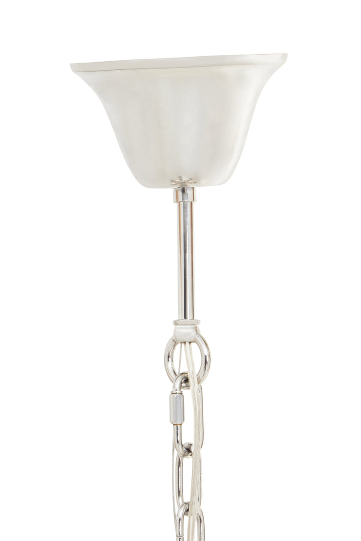 Karli Prism Light with Glass Shade and Chrome Finish