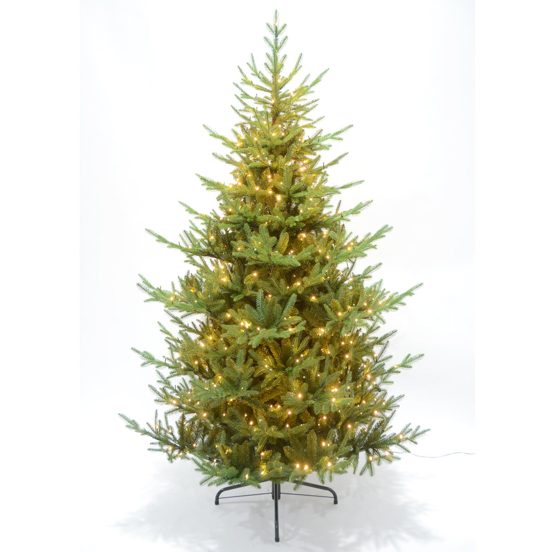 Green-Spruce-7Ft-Pre-Lit-500-Led-Christmas-Tree