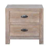 Haldon Collection 2 Drawer Bedside Table