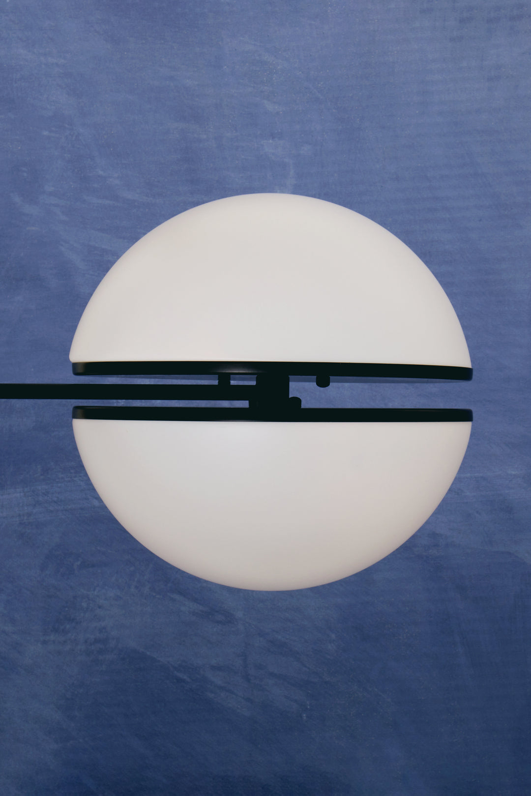Abira Matte Black Ball Wall Light
