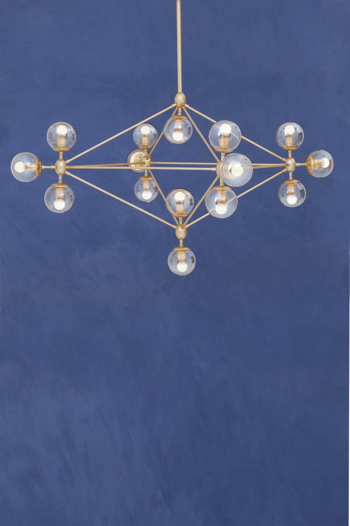 Grandeur Gold Fifteen-Arm Chandelier – Abira