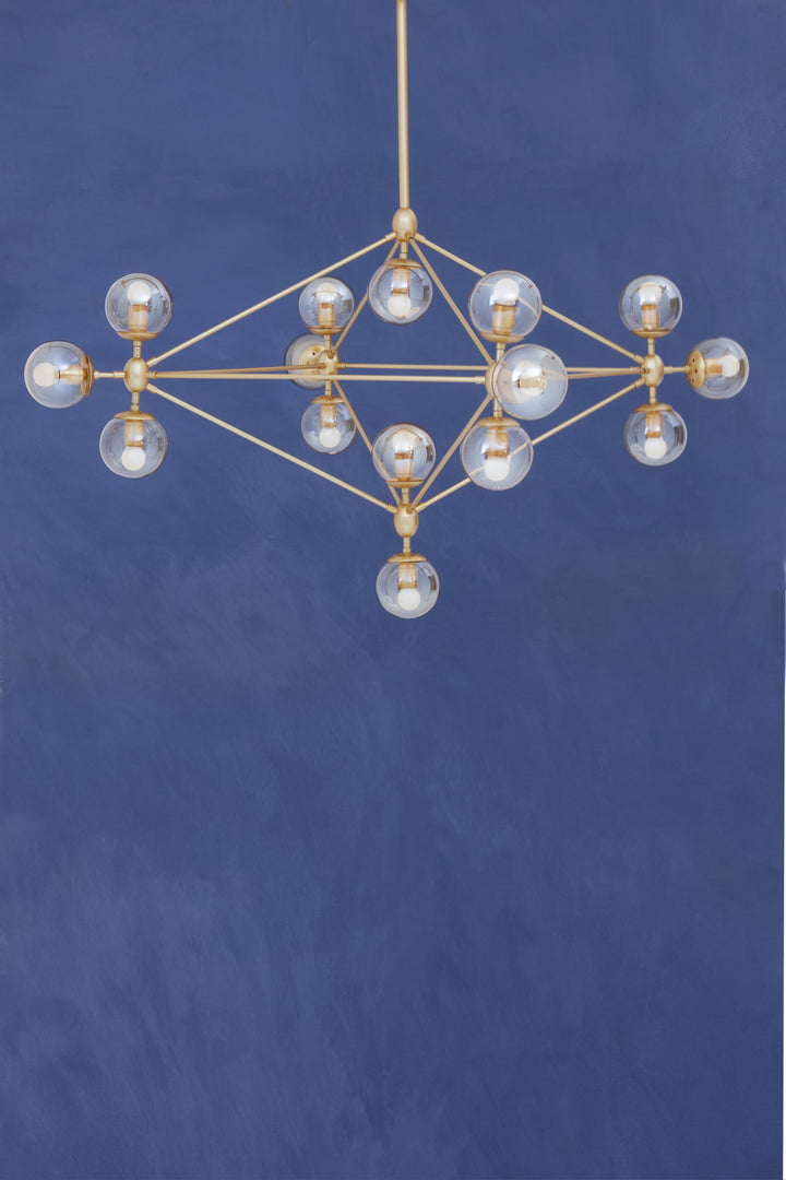 Grandeur Gold Fifteen-Arm Chandelier – Abira