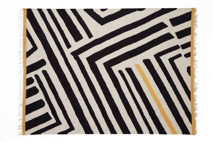 Bosie Rug with Multicoloured Pattern