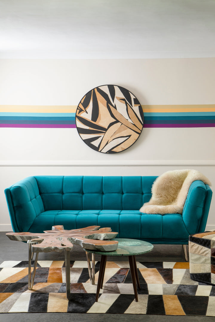 Bosie Safira Large Rug with Striped Pattern