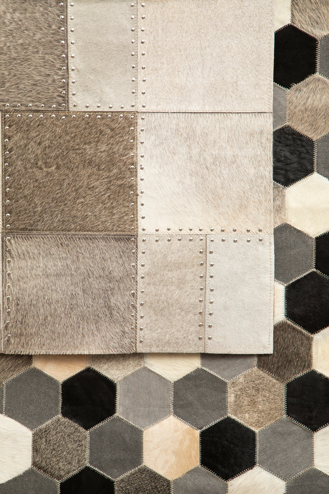 Bosie Safira Small Rug in Grey Tone Finish