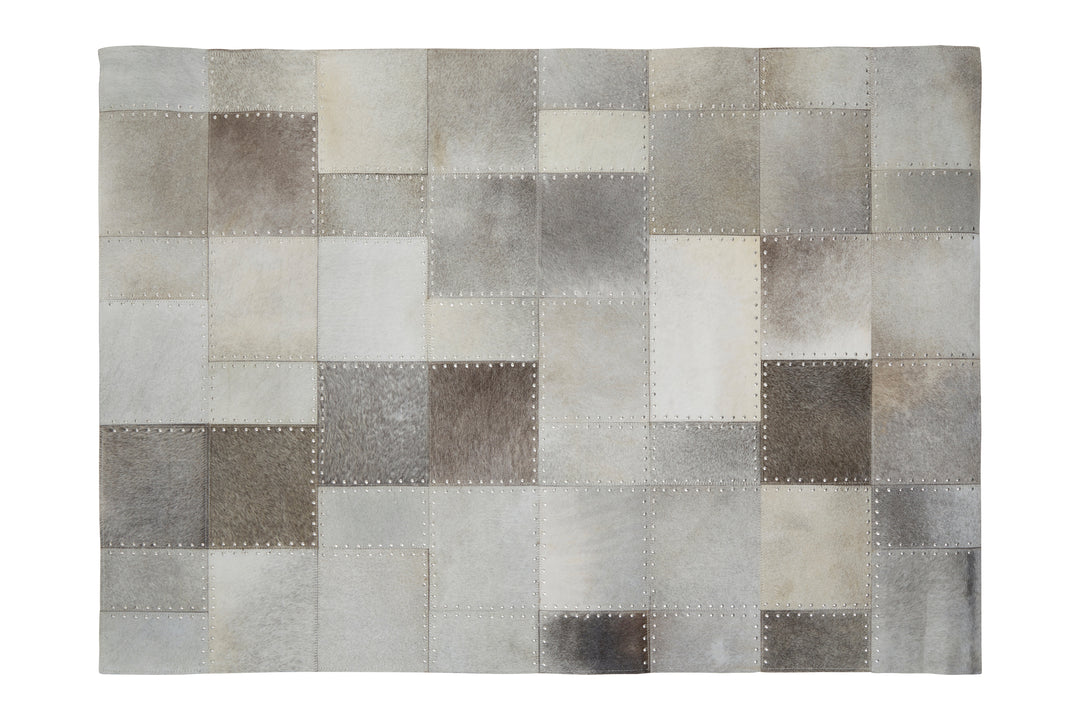 Bosie Safira Small Rug in Grey Tone Finish