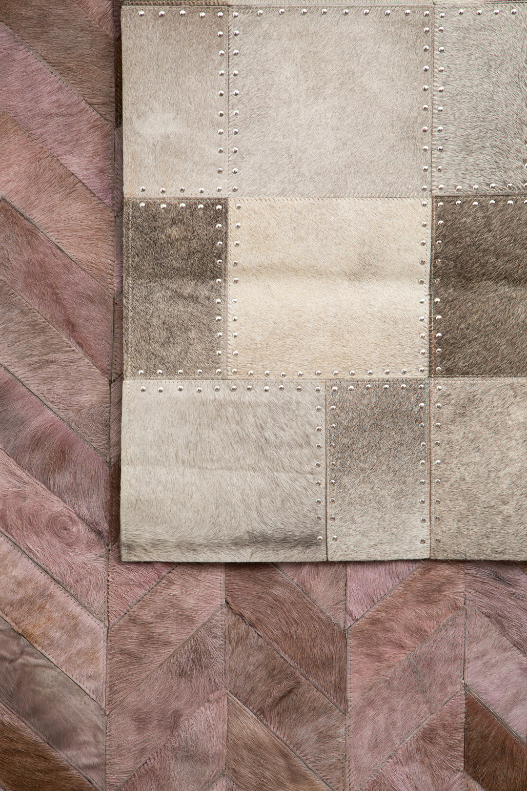 Bosie Safira Large Rug in Grey Tone Finish