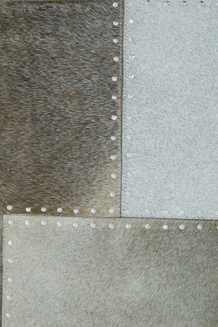 Bosie Safira Large Rug in Grey Tone Finish