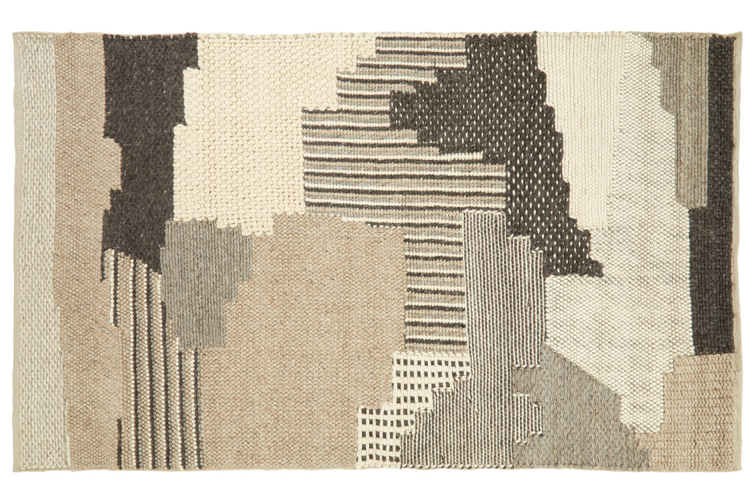 Bosie Jango Large Rug with Patchwork Design