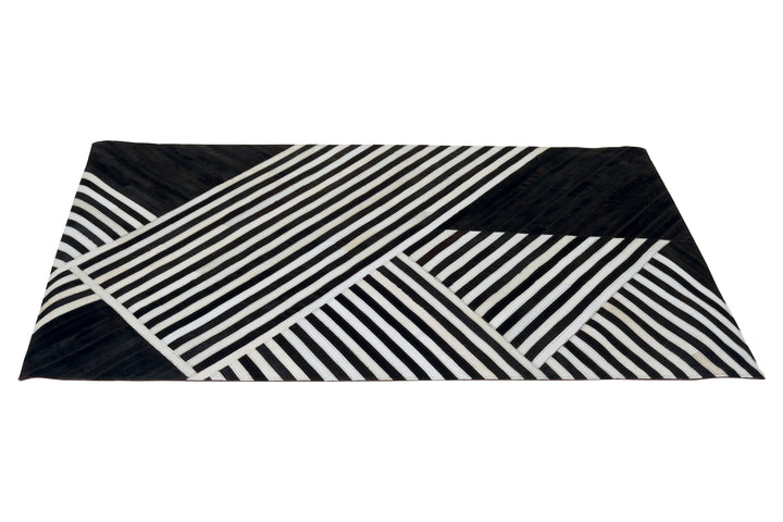 Safira Black & White Rug – Small