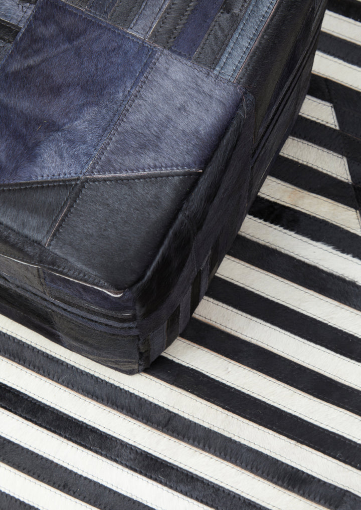 Safira Black & White Rug – Large
