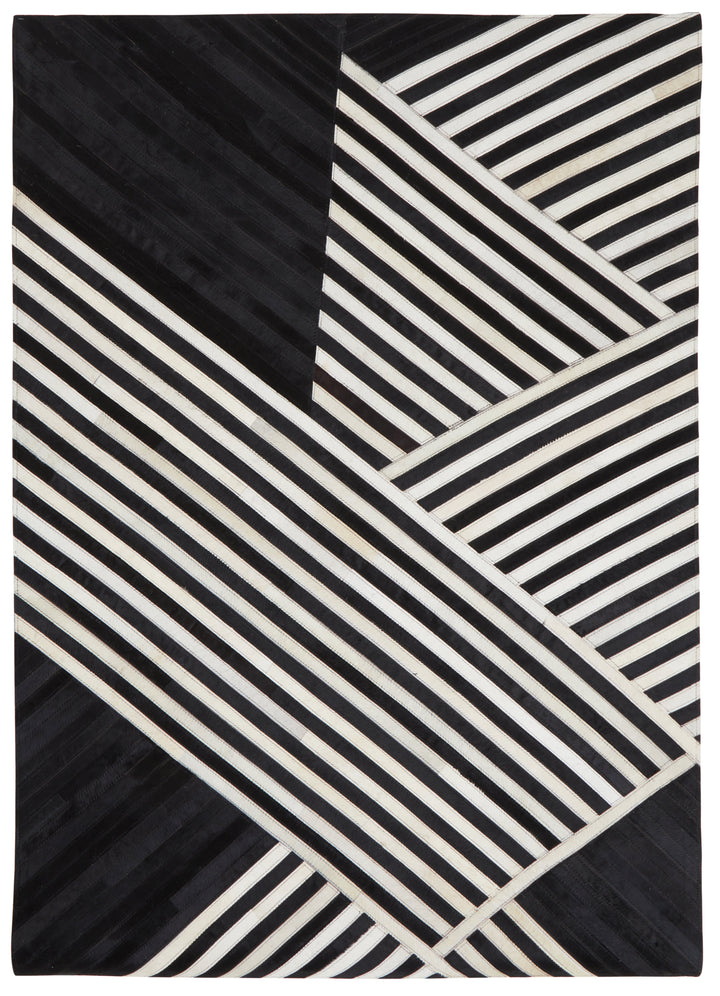 Safira Black & White Rug – Large