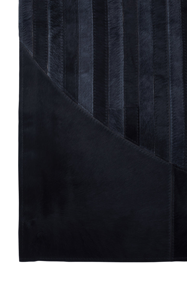 Bosie Safira Black & Grey Deco Rug – Large