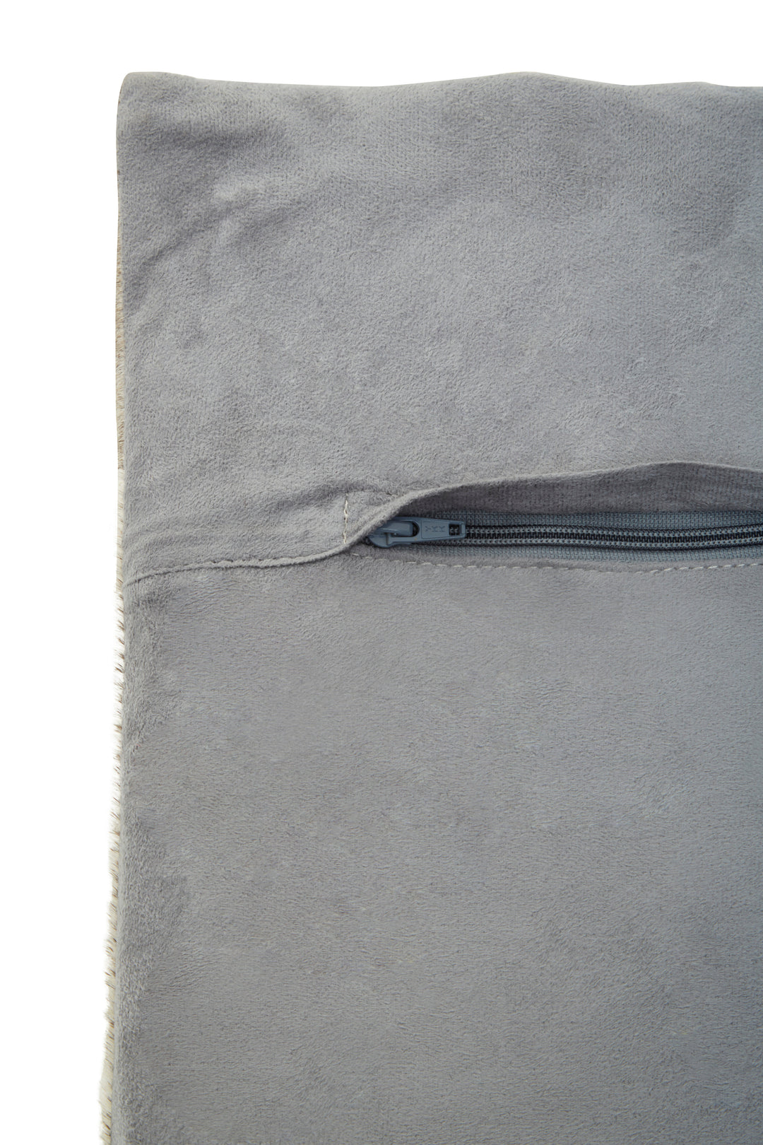 Bosie Safira Cushion in Multi-Tone Grey Fabric