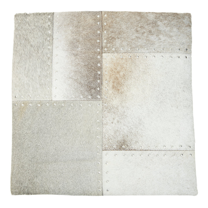 Bosie Safira Cushion in Multi-Tone Grey Fabric
