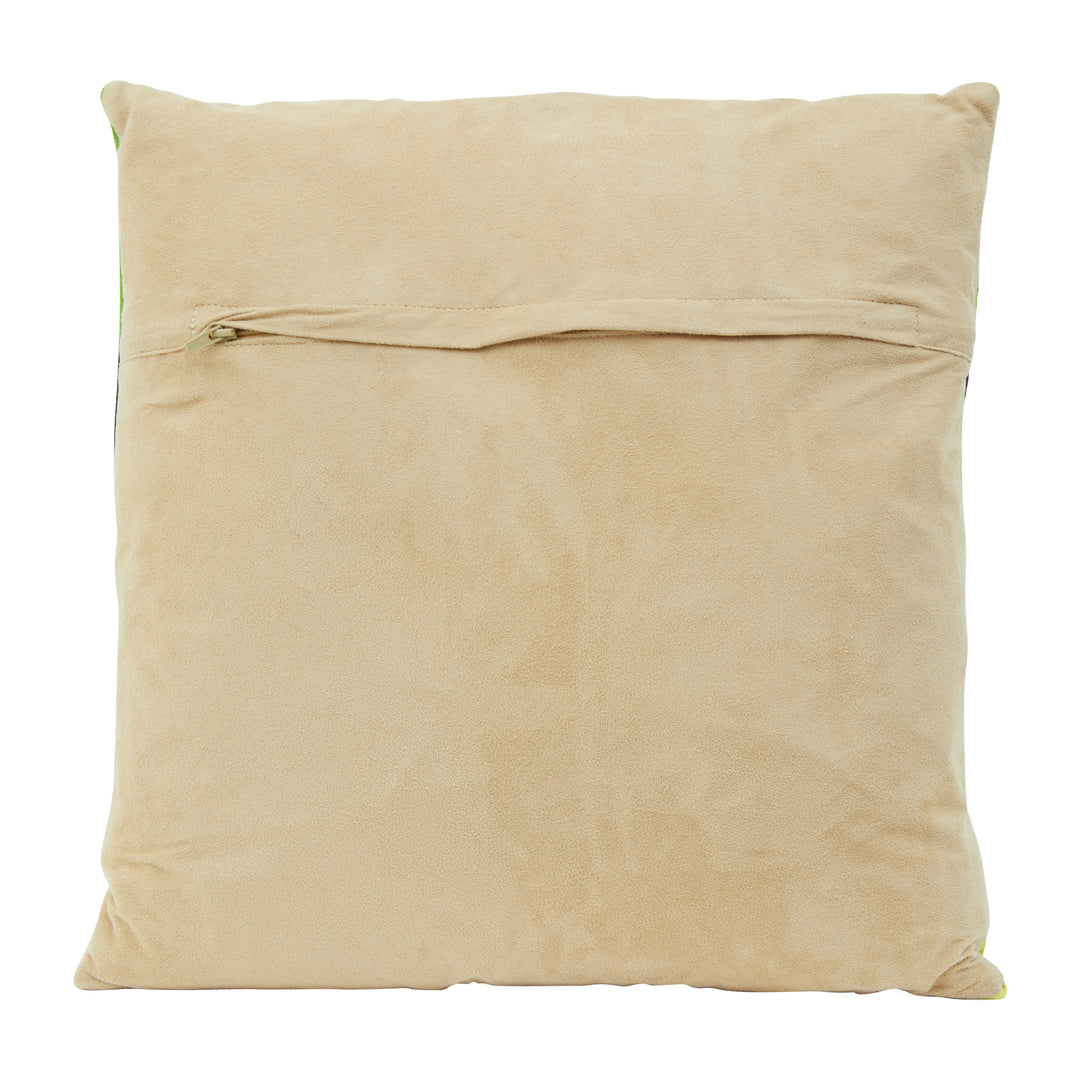 Safira Cushion in Botanical Print Suede