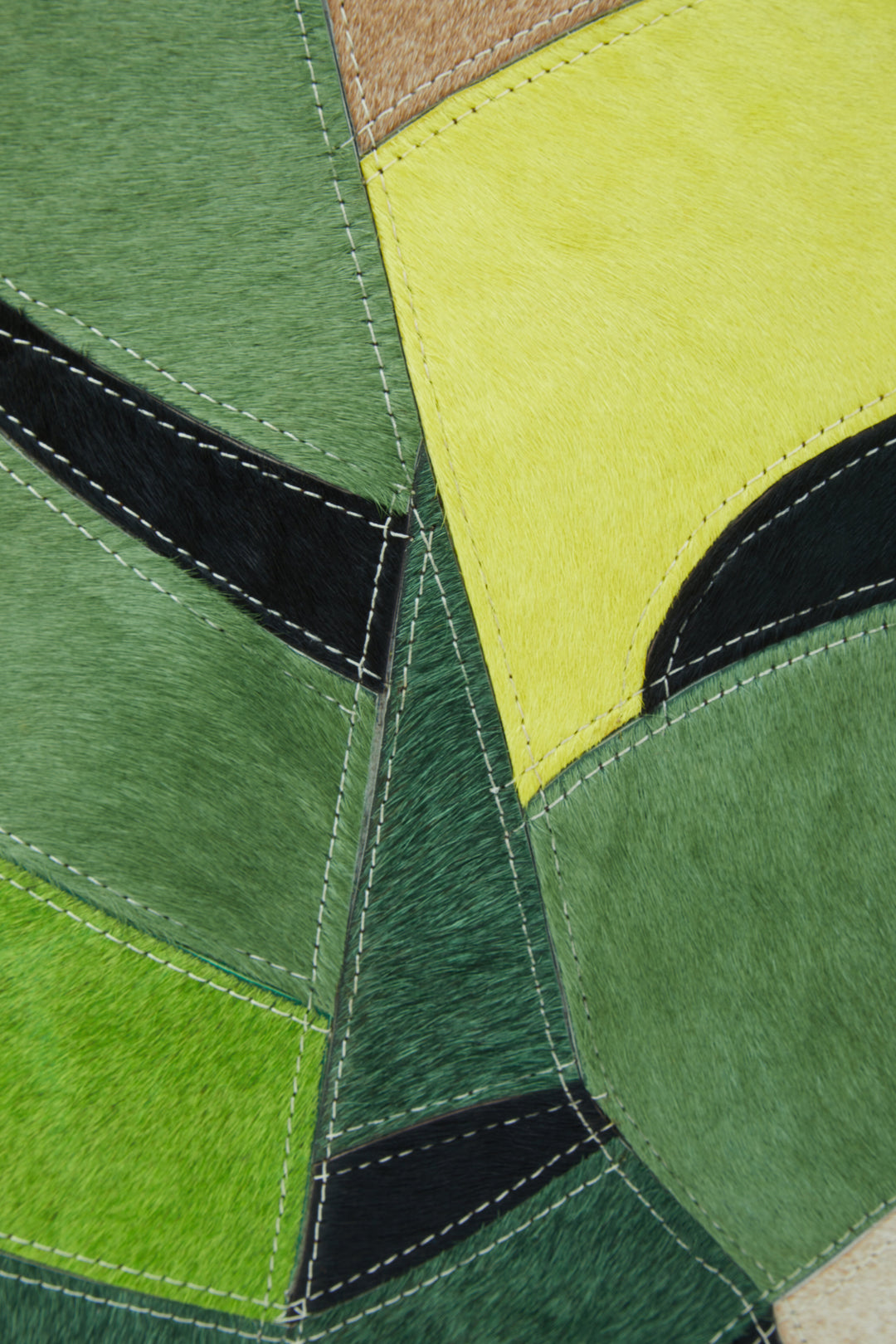 Safira Cushion in Botanical Print Suede