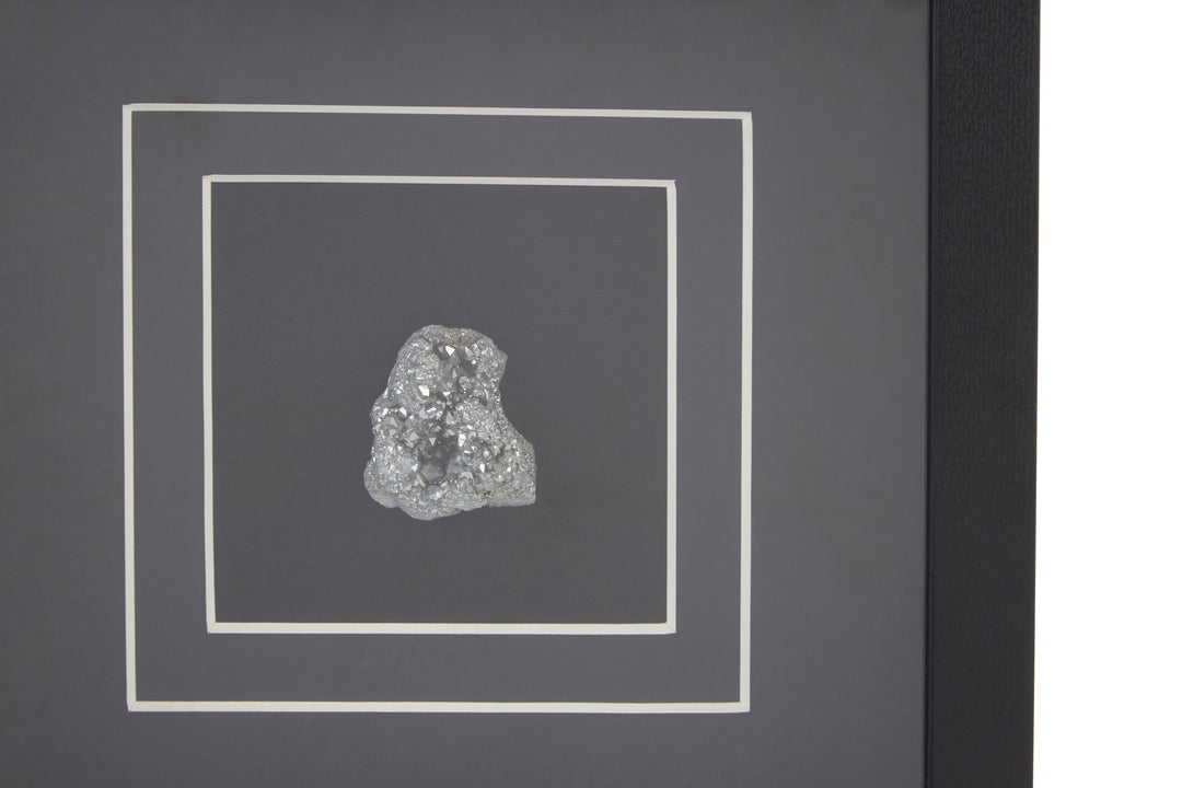 Nason Wall Art – Set of Four with Silver Stone Design